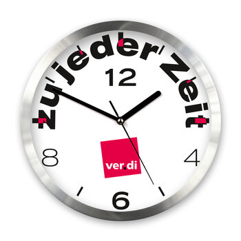 Lautlose Wanduhr